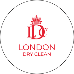 London dry cleaners logo